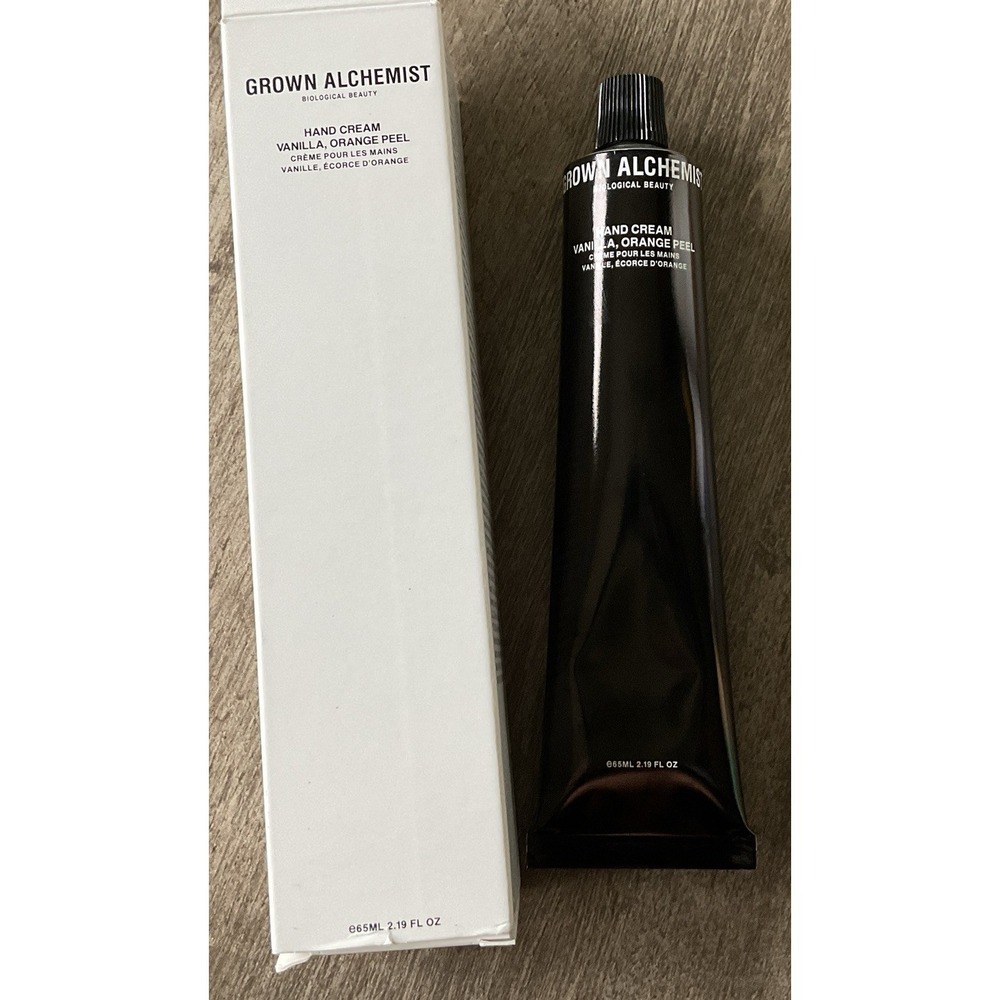Grown Alchemist Restorative HAND Cream Lotion 2.1 oz Moisturizer Orange Vanilla